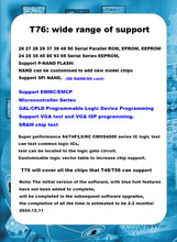 Load image into Gallery viewer, XGecu T76 USB3.0 Universal Programmer support EEPROM  NOR NAND EMMC MCU GAL;Minpro/TL866II/T56 programmer Replacement  IC tester