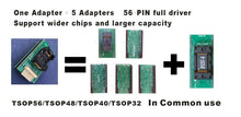 Load image into Gallery viewer, V12.67 XGecu T56 Universal USB Programmer 56 Pin Drivers Support 37651+ ICS for ROM/Flash, Nor/NAND, EMMC/EMCP, PLD/GAL/CPLD, SRAM/NVRAM, 8051/PIC/AVR MCU/MPU+18 Parts