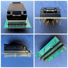 Load image into Gallery viewer, EMMC BGA64 Adapter IC Socket for XGecu T76 Programmer with Dual Head Spring-loaded test Probe Holder + 5PCS limit frames
