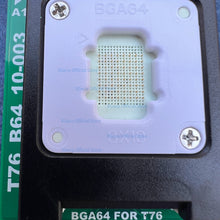 Load image into Gallery viewer, EMMC BGA64 Adapter IC Socket for XGecu T76 Programmer with Dual Head Spring-loaded test Probe Holder + 5PCS limit frames