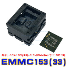 Load image into Gallery viewer, New Version  BGA153 EMMC Adapter, ADP BGA169 EMMC-2 only on XGecu T56 programmer, only 11.5*13 size