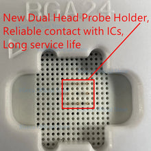 Load image into Gallery viewer, XGecu BGA24 - DIP8 6X8 mm 5X5 and 4X6 Ball universal adapter IC socket with new Dual Head Probe Holder, long service life