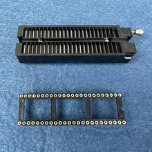 Load image into Gallery viewer, DDK TOP Quality 48-PIN Universal ZIF Socket for DIP IC MCU + 48 PIN Round Hole Socket for XGecu T56 programmer