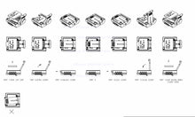 Load image into Gallery viewer, QFN8 MLF8 MLP8 WSON8 SON8  8060 8*6 mm or 6050 5*6 mm IC Socket kit with PCB board for SPI NAND NOR Flash, top quality, made in Taiwan