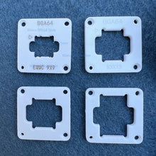 Load image into Gallery viewer, EMMC BGA64 Adapter IC Socket for XGecu T76 Programmer with Dual Head Spring-loaded test Probe Holder + 5PCS limit frames