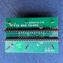 Load image into Gallery viewer, EMMC BGA64 Adapter IC Socket for XGecu T76 Programmer with Dual Head Spring-loaded test Probe Holder + 5PCS limit frames