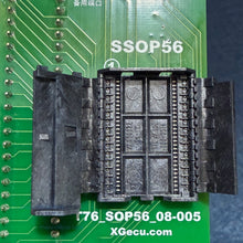 Load image into Gallery viewer, XGecu SSOP56 T76_SOP56_08-005 Adapter IC socket, no need to solder IC, Support AM29BL802CB AM29BL162CB only for T76 programmer