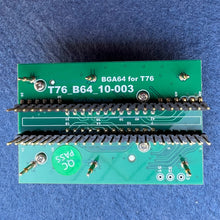 Load image into Gallery viewer, EMMC BGA64 Adapter IC Socket for XGecu T76 Programmer with Dual Head Spring-loaded test Probe Holder + 5PCS limit frames