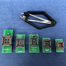 Load image into Gallery viewer, Complete PLCC adapter kit PLCC20/28/32/44 to DIP20/24/28/32/44 for XGecu T56