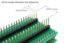Load image into Gallery viewer, IC test converter socket adapter/adaptor TQFP44/QFP44/PQFP44/FQFP44 TO DIP44 for XGecu T56 programmer