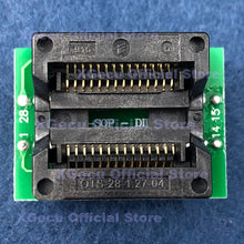 Load image into Gallery viewer, SOP28-DIP28 adapter/adaptor Converter IC socket body width 300mil for TL866A TL866CS TL866II PLUS or other universal programmers