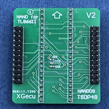 Load image into Gallery viewer, NAND TSOP48 FIXED V2 adapter board for XGecu TL866II Plus USB Universal Programmer SPI Flash no including TSOP48 ZIF socket