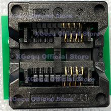 Load image into Gallery viewer, SOP8 SOIC8-DIP8 adapter/adaptor Converter IC socket  doby width 200mil for TL866A TL866CS TL866II PLUS universal programmers