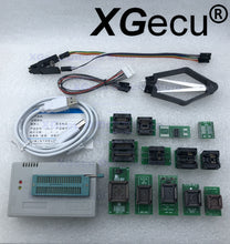 Load image into Gallery viewer, Fast ship from Russia! V10.90 XGecu TL866II Plus Programmer +13PCS Adapter+SOP8 Test clip support SPI NAND EEPROM MCU PIC AVR