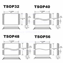 Load image into Gallery viewer, V12.63 XGecu T56 Programmer 56 Pin Drivers Support 37300+ ICs for PIC/NAND Flash/EMMC TSOP48/TSOP56/BGA+4 adapters+soic8 clip