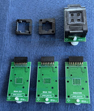 Load image into Gallery viewer, XGecu EMMC BGA High Speed  five-in-one  Adapter kit/ Socket only for T48 Programmer, Support BGA153/BGA169 BGA162 BGA221 BGA100