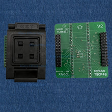 Load image into Gallery viewer, BGA63 ZIF adapter can support BGA63 NAND flash only can work on XGecu TL866II Plus programmer