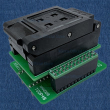 Load image into Gallery viewer, BGA63 ZIF adapter can support BGA63 NAND flash only can work on XGecu TL866II Plus programmer