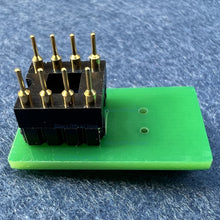 Load image into Gallery viewer, QFN8 MLF8 MLP8 WSON8 SON8 8060 8*6mm adapter IC Socket BIOS flash socket top quality, made in Taiwan