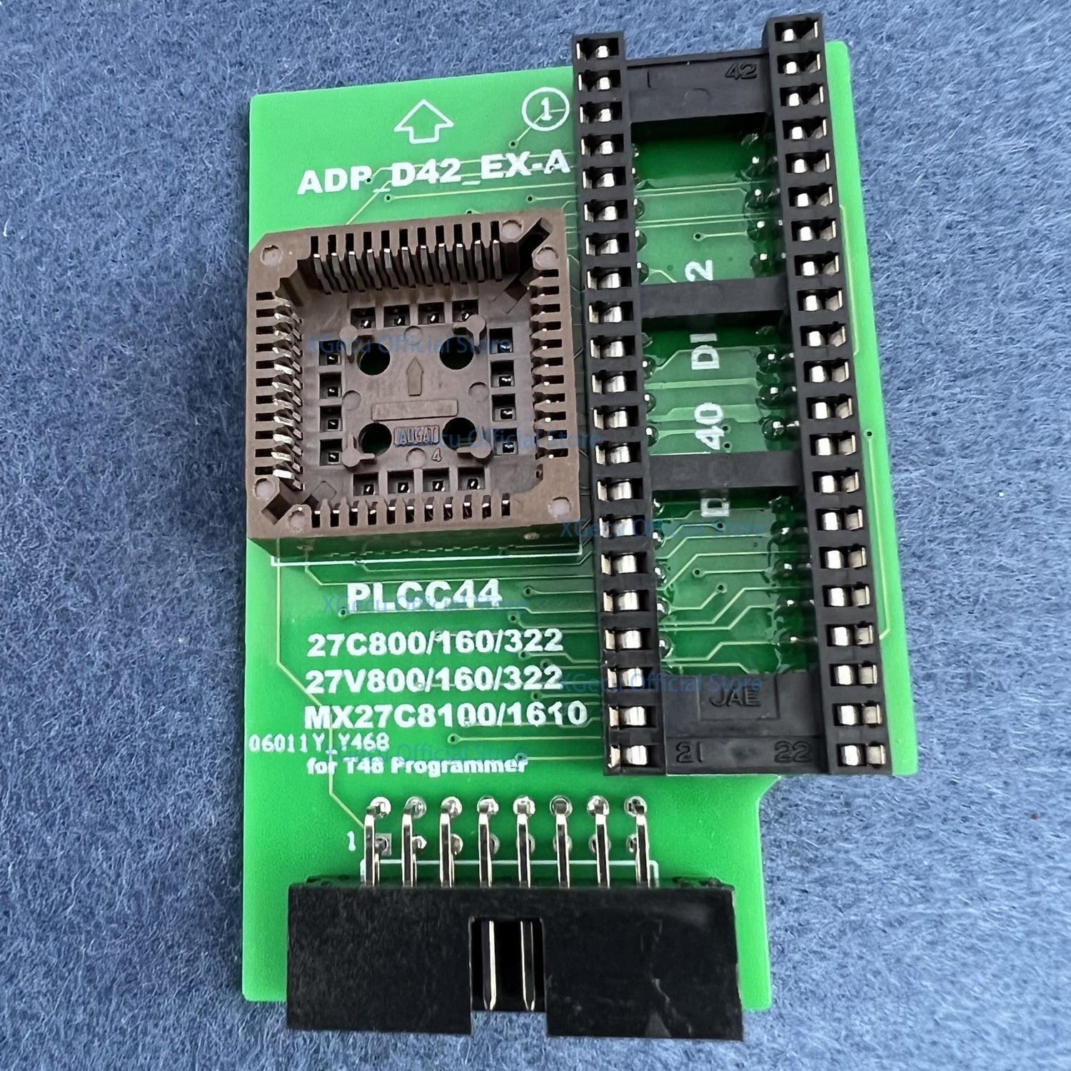 XGecu ADP_D42_EX-A adapter / Socket for PLCC44 DIP42 27Cxxx 27Vxxx EE