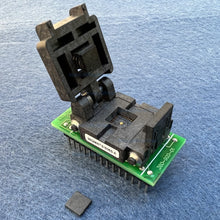 Load image into Gallery viewer, Universal QFN28-DIP28 adapter DIL28/QFN28-2 ZIF-CS for 6X6mm QFN28 chips, Pin pitch 0.65mm 70-0380 28QN65TS16060-A