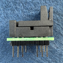 Load image into Gallery viewer, Model: ADP SOT23-6 1-to-1 SOT23-6 test socket / programmer adapter , directly supports SOT23-3/5/6 chips (PIC10Fxx, 24xx, 93xx), only for XGecu T48, T56, and T76 programmers
