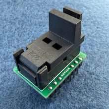 Load image into Gallery viewer, Model: ADP SOT23-6 1-to-1 SOT23-6 test socket / programmer adapter , directly supports SOT23-3/5/6 chips (PIC10Fxx, 24xx, 93xx), only for XGecu T48, T56, and T76 programmers
