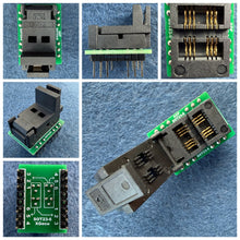 Load image into Gallery viewer, Model: ADP SOT23-6 1-to-1 SOT23-6 test socket / programmer adapter , directly supports SOT23-3/5/6 chips (PIC10Fxx, 24xx, 93xx), only for XGecu T48, T56, and T76 programmers
