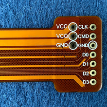 Load image into Gallery viewer, Original XGecu EMMC ISP Connection Cable / special adapter board for EMMC in-circuit programming only can work on T76 programmer
