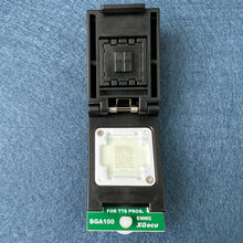 Load image into Gallery viewer, XGecu T76 programming EMMC BGA100 Adapter IC Socket, Dual Head Probe Holder, Reliable contact, long service life
