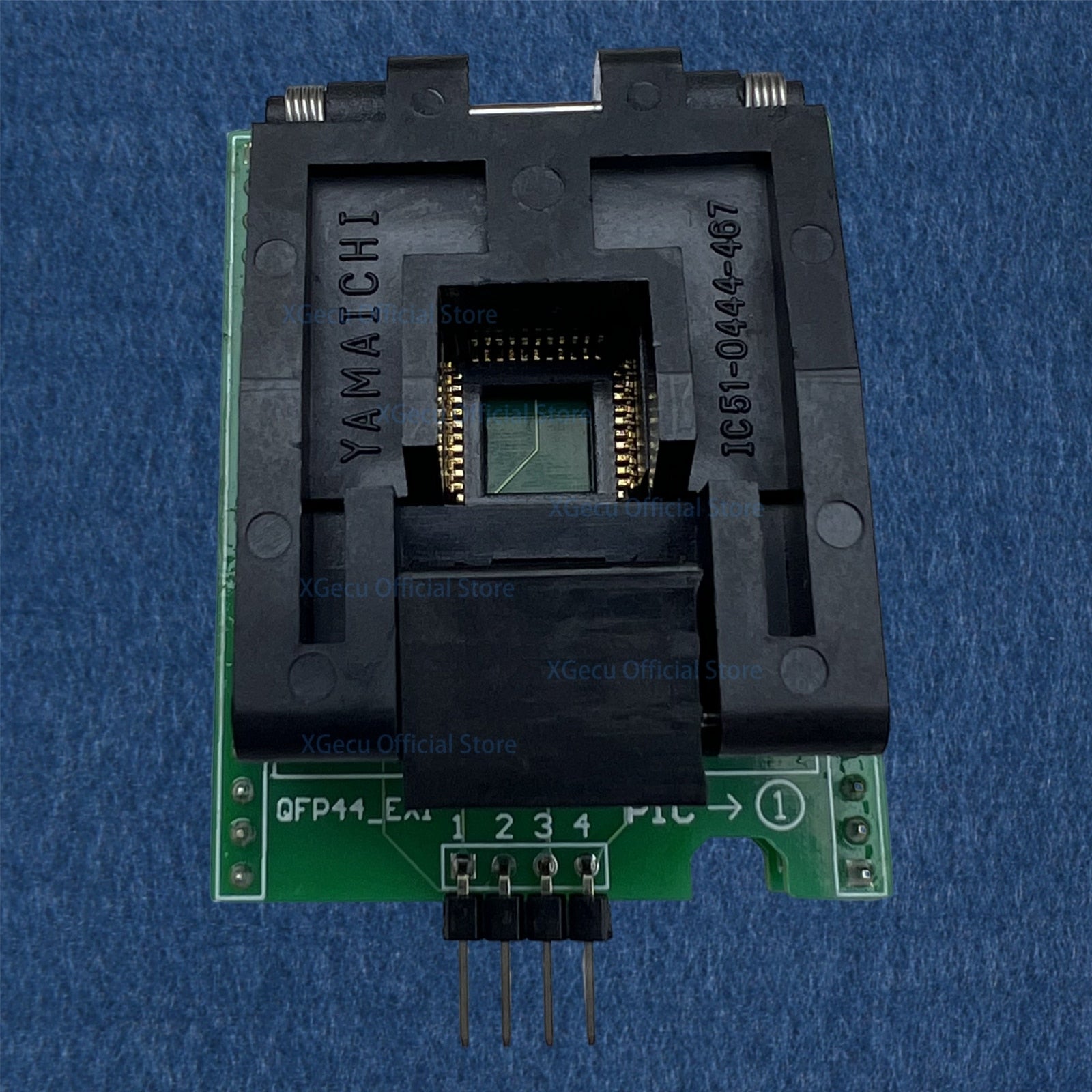 QFP44_EX1 QFP44 TO DIP40 (C51 AVR PIC 3 IN 1) IC Test Socket Programming  Adapter / Converter for XGecu T48 Programmer