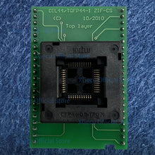 Load image into Gallery viewer, 544T4 SA245A IC test converter Socket Adapter QFP44-0.8  TQFP44/QFP44/PQFP44/FQFP44 TO DIP44 for XGecu T56 or T76 programmer 70-0076
