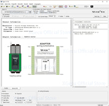 Load image into Gallery viewer, DIL32/TSOP32 ZIF 12.4mm Flash IC socket (8mm*14mm) body width TSOP32-DIP32 adapter WELLS-CTI  648A0322211-A01 CNV-TSOP-EP1M32
