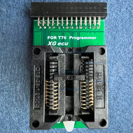 T76_SOP16_127EX XGECU High-Speed SOP16 Adapter width: 300mil  Pin spacing: 1.27mm  Compatible with all 25-series SOP16 chips