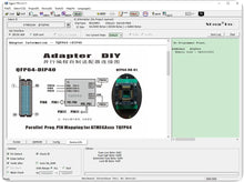 Load image into Gallery viewer, QFP64-DIP40 Universal Adapter  Model: QFP64-08-01 Compatible with XGECU TL866II/T48/T56/T76 Programmers
