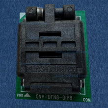 Load image into Gallery viewer, QFN8/DFN8/USON8/WSON8 to DIP8 Test IC Socket / Adapter / Adaptor PLASTRONICS 08QN50T22020-E
