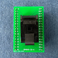QFN32 / QFN5X5-32L(0.5) Programming Socket with Burn-in Test IC Socket to DIP32 Adapter