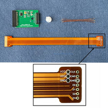 Load image into Gallery viewer, Original XGecu EMMC ISP Connection Cable / special adapter board for EMMC in-circuit programming only can work on T76 programmer

