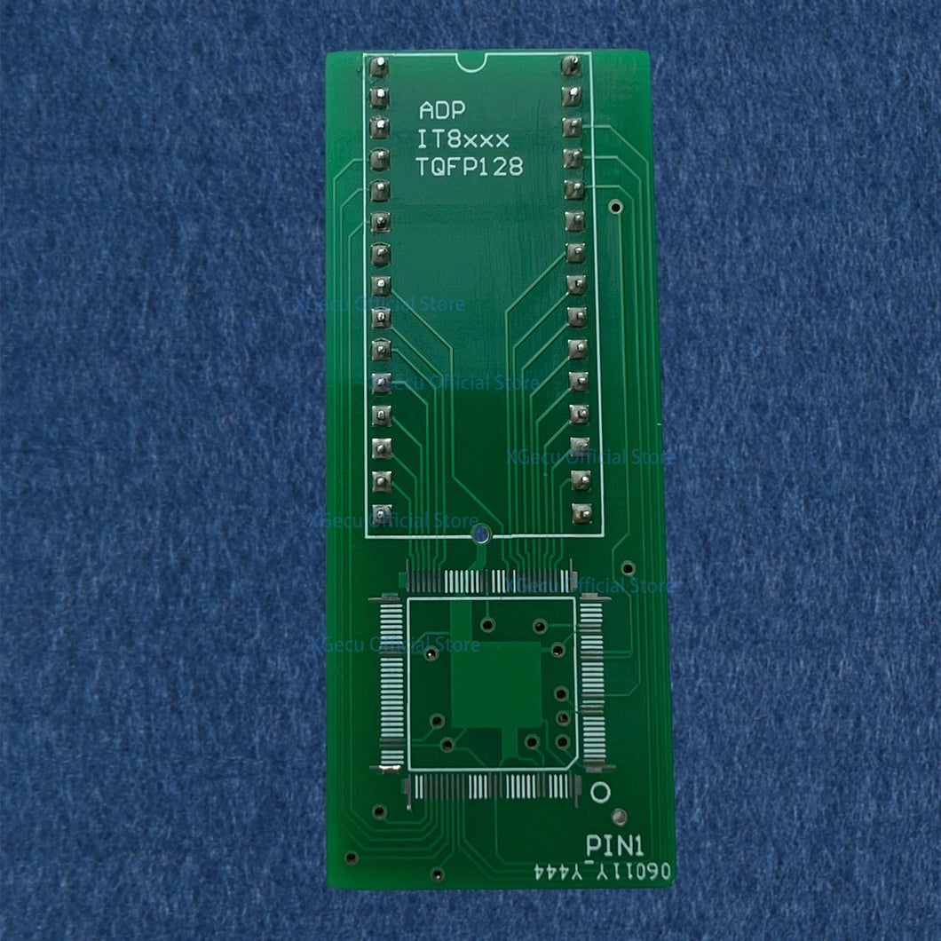 ADP ITE8XXX TQFP128 adapter, Only can work on XGecu T56 programmer