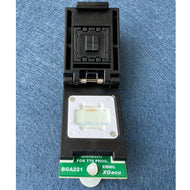 EMMC BGA221 Adapter Socket for XGecu T76 Programmer, Dual Head Probe Holder, Reliable contact, long service life