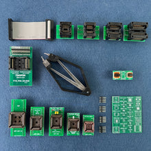 Load image into Gallery viewer, 13 parts ( adapter kit ) for XGecu T76 programmer include TSOP32/40/48/56 ZIF adapter (T76_F56_05-002 V1.0) + SOP adapter + PLCC Kit
