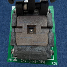 Load image into Gallery viewer, QFN8/DFN8/USON8/WSON8 to DIP8 Test IC Socket / Adapter / Adaptor PLASTRONICS 08QN50T22020-E
