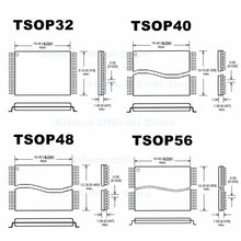 Load image into Gallery viewer, TSOP32/40/48/56 ZIF adapter (T76_F56_05-002 V1.0) for XGecu T76 programmer
