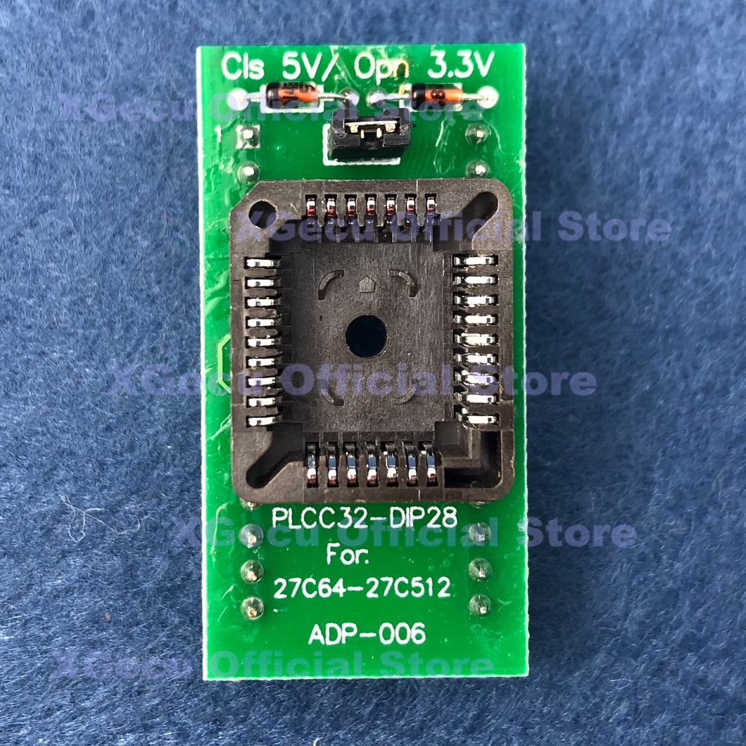 PLCC32 - DIP28 adapter adaptor Converter IC socket for TL866A TL866CS TL866II PLUS or other universal programmers