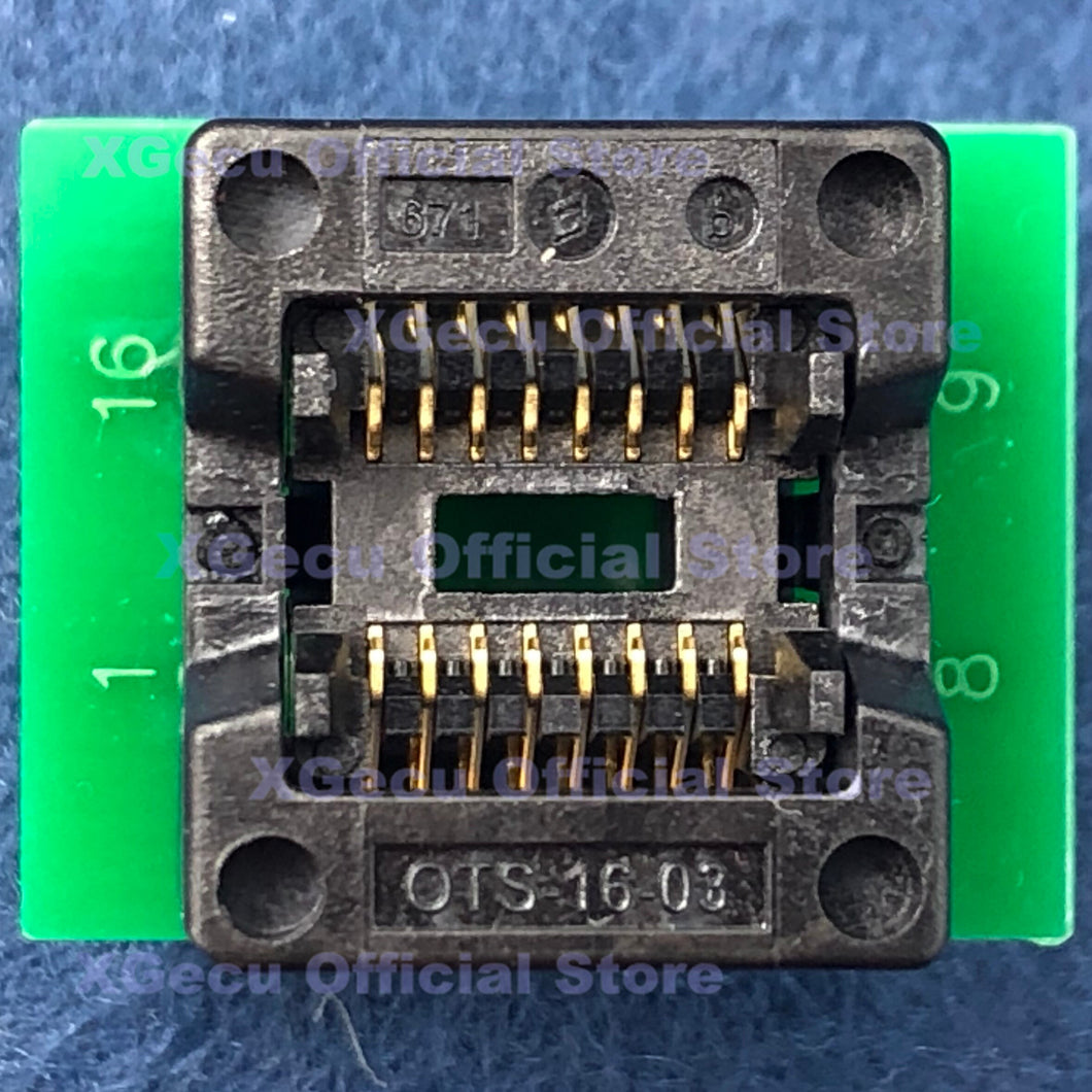 ADP-032 SOIC16 SOP16 CNV-SOP-DIP16 OTS-16-03 ZIF adapter