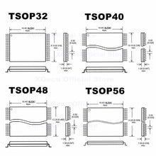 Load image into Gallery viewer, V12.63 XGecu T56 Programmer 56 Pin Drivers Support 37300+ ICs for PIC/NAND Flash/EMMC TSOP48/TSOP56/BGA+ 9 adapters+soic8 clip
