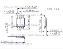 Load image into Gallery viewer, MSOP8 To DIP IC test socket programmer adapter/adaptor/converter for TL866A TL866CS TL866II PLUS or other universal programmers
