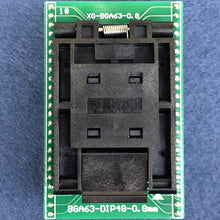 Load image into Gallery viewer, BGA63-DIP48 adapter BGA63-DIP48-0.8mm XG-BGA63-0.8 only for XGecu T56 programmer
