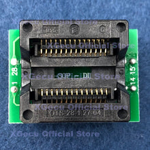 Load image into Gallery viewer, SOP28-DIP28 adapter/adaptor Converter IC socket body width 300mil for TL866A TL866CS TL866II PLUS or other universal programmers
