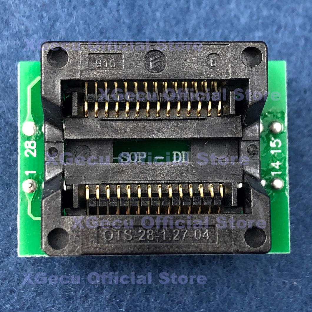 SOP28-DIP28 adapter/adaptor Converter IC socket body width 300mil for TL866A TL866CS TL866II PLUS or other universal programmers